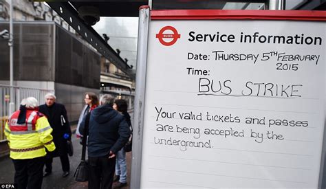 london transport strike update